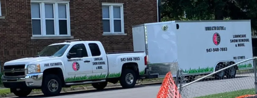 Custom landscape design in Detroit, MI by Forward Action Solutions