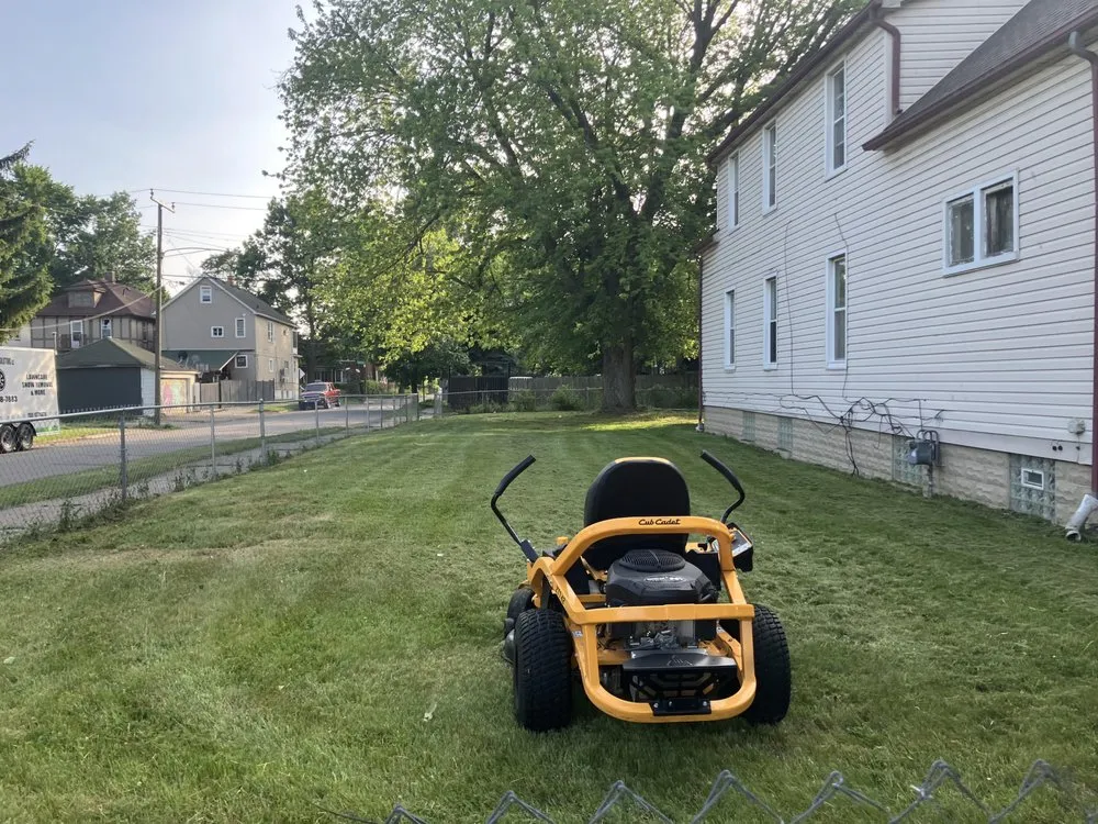 Professional lawn mowing service in Detroit, MI - Forward Action Solutions