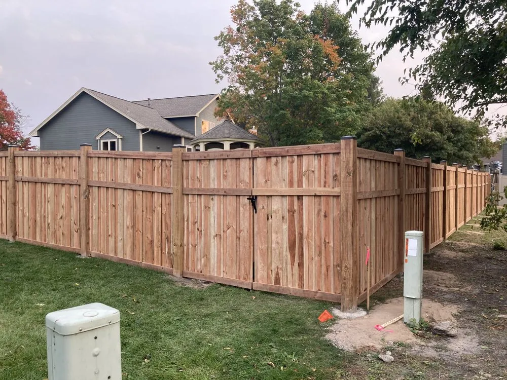 Affordable landscape design for residential properties in Coon Rapids, MN by Foss Fence & Landscaping