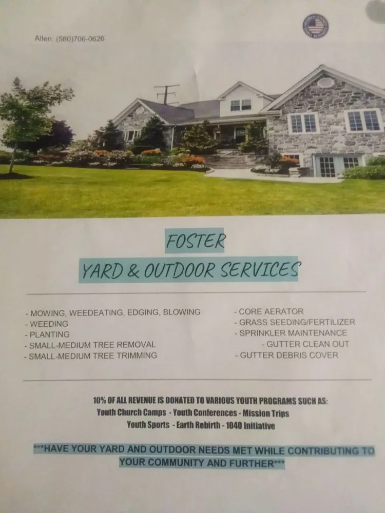 Affordable garden landscaping in Norman, OK - Foster Lawn & Yard Services