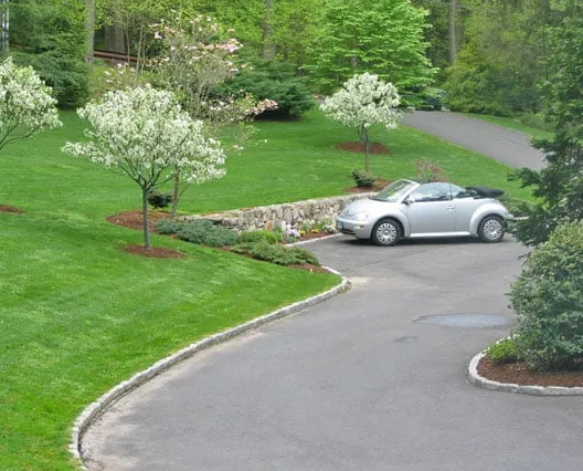 Trusted lawn mowing service in Easton, CT by Foster's