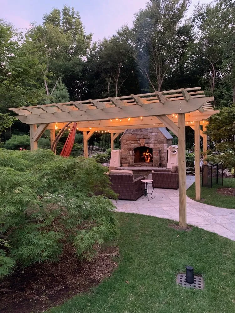 Professional yard cleanup service for outdoor upgrades in Easton, CT by Foster's