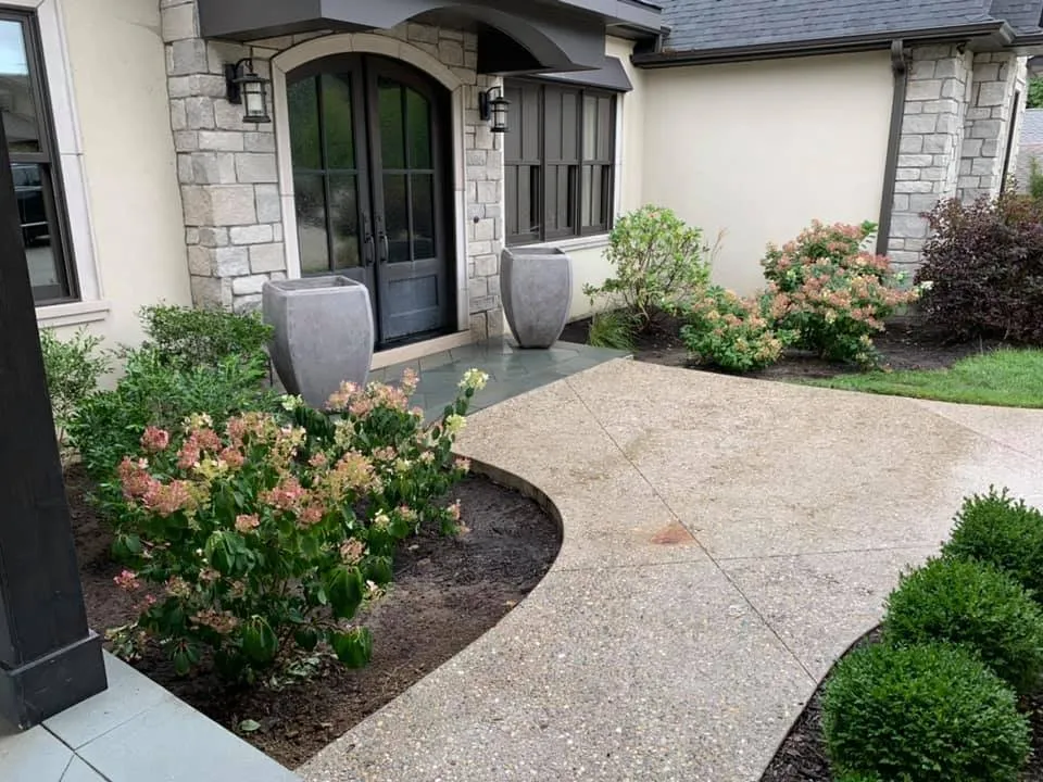 Professional outdoor landscaping for homes in Claypool, IN by Fouce Landscaping