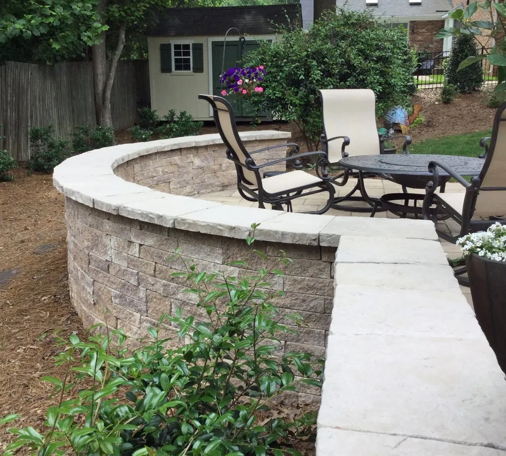 Custom yard cleanup service in Midland, NC by Fountain Landscaping