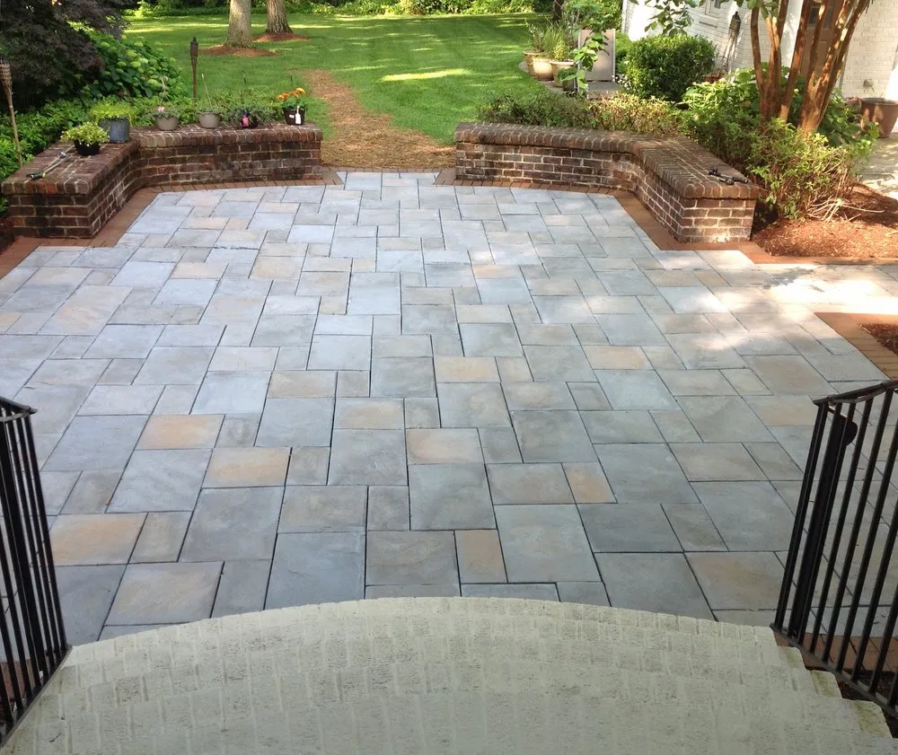 Professional outdoor landscaping for residential properties in Midland, NC by Fountain Landscaping