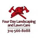 Four Day Landscaping and Lawn Care Logo