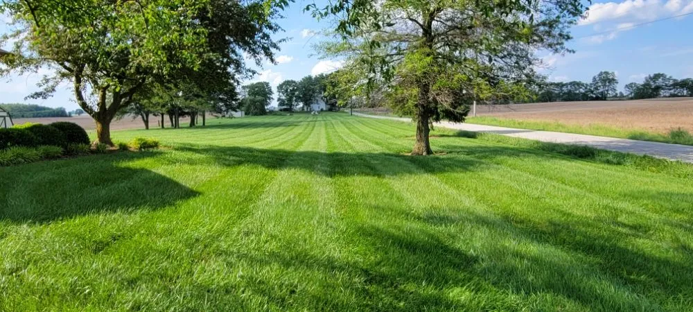 Local lawn mowing service for beautiful yards in Hardinsburg, IN by Four J Lawn Care