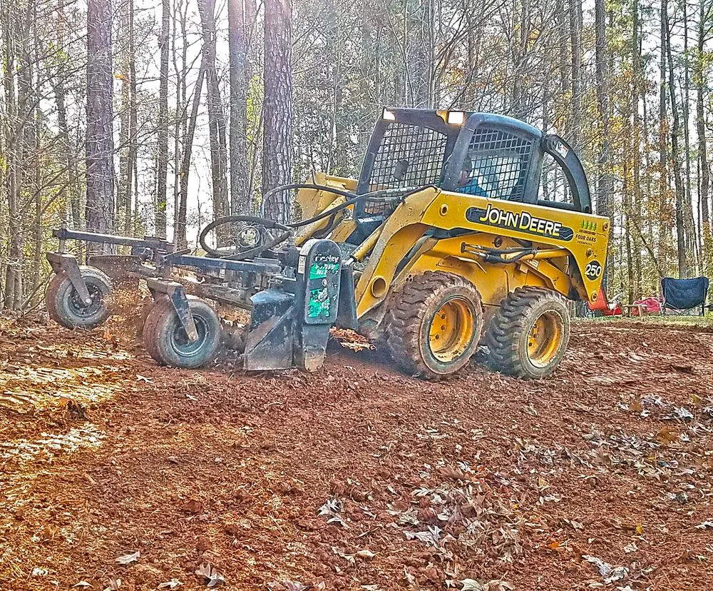 Professional lawn mowing service for residential properties in Four Oaks, NC by Four Oaks Residential