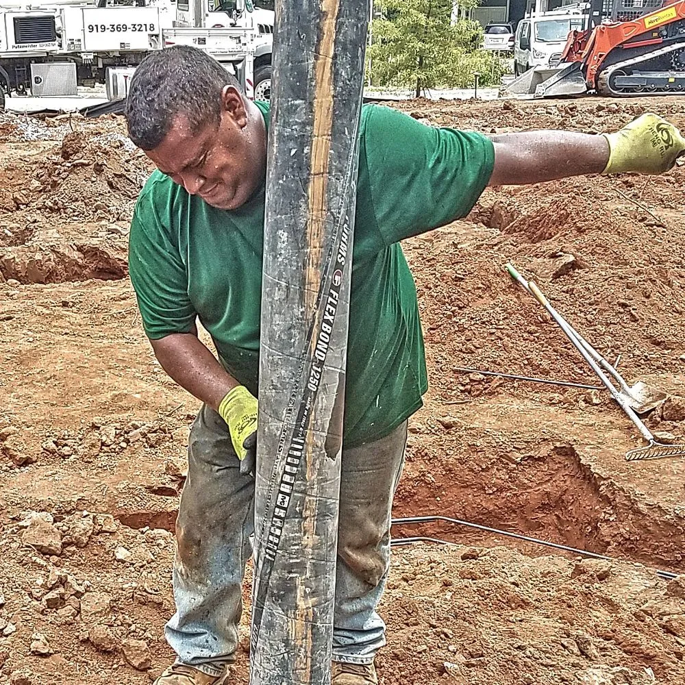 Professional landscape installation with custom design in Four Oaks, NC by Four Oaks Residential