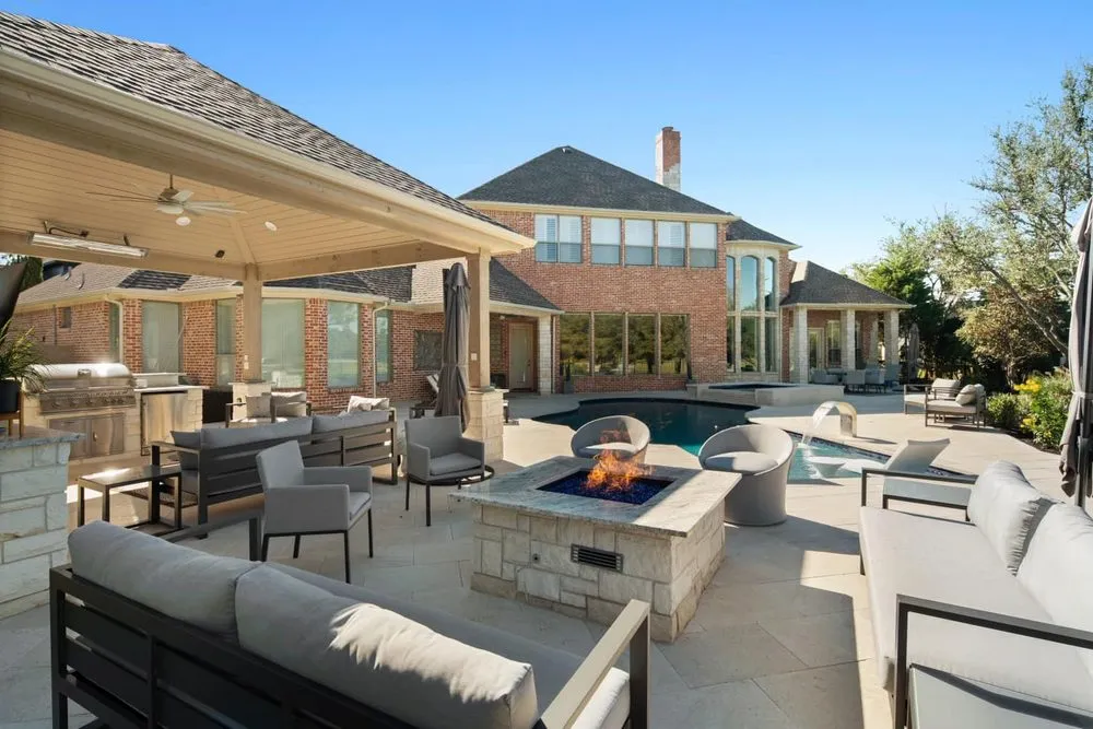 Local lawn care service with custom design across Prosper, TX - Four Rivers Pools