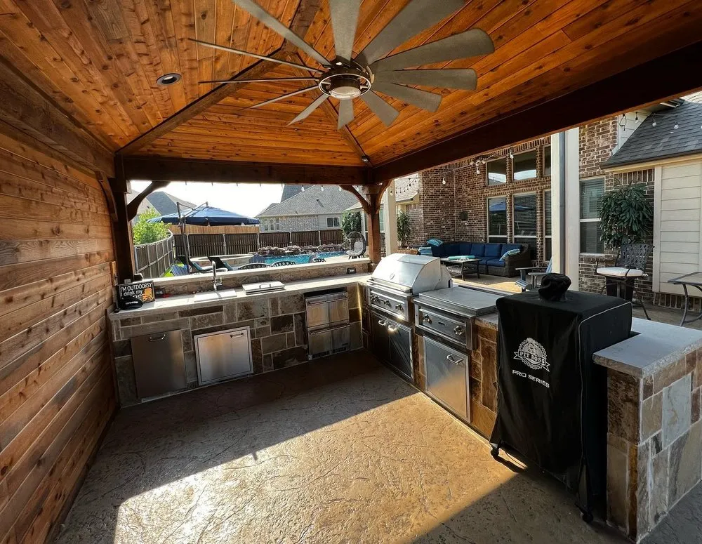 Affordable lawn care service in Prosper, TX by Four Rivers Pools