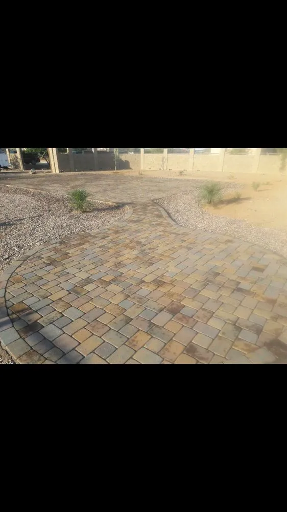 Top-rated landscape installation with custom design in Gilbert, AZ by Four Season Clean Ups