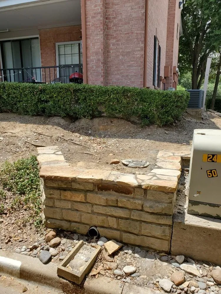 Reliable landscape design for residential properties in Dallas, TX by Four Season Mowing