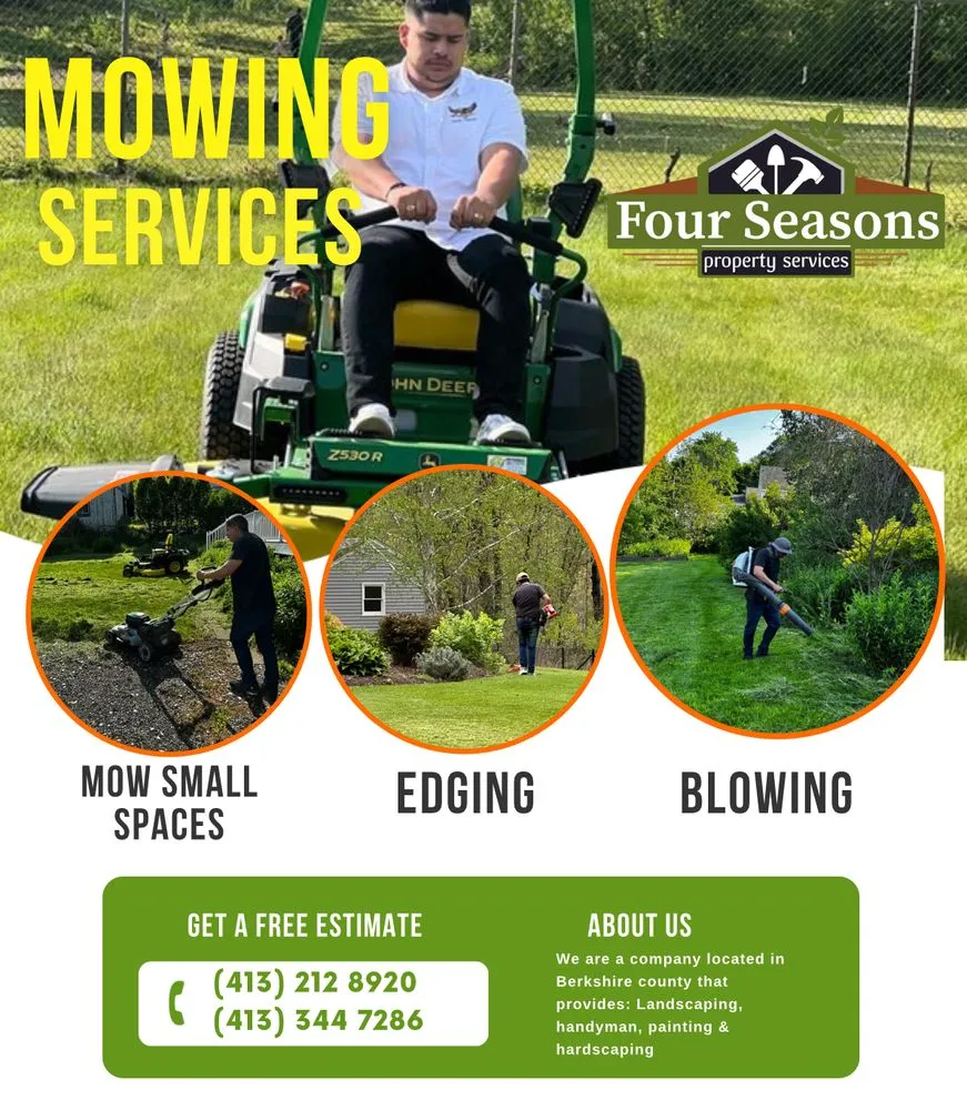 Reliable landscape design in Lenox Dale, MA - Four Season Property Services