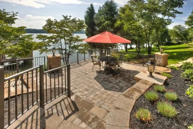 Custom outdoor landscaping in Knoxville, TN by Four Seasons Grounds Management