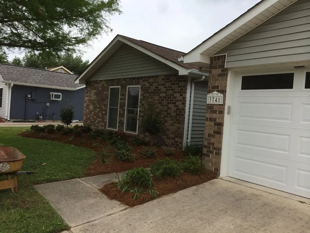 Professional garden landscaping near you in Luling, LA by Four Seasons Groundworks