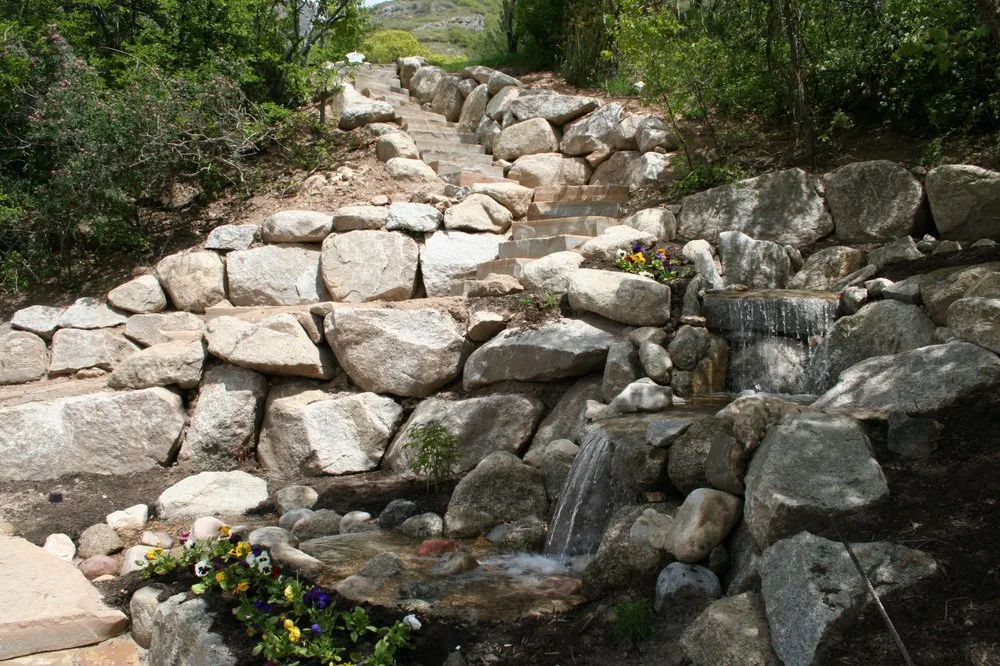 Custom residential landscaping in Highland, UT by Four Seasons Landscape & Design