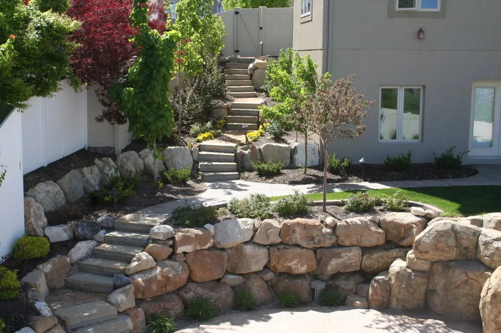 Custom outdoor landscaping for beautiful yards across Highland, UT - Four Seasons Landscape & Design