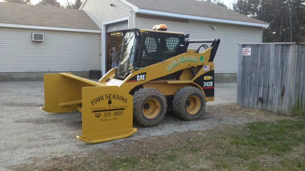 Local yard maintenance for residential properties across Bellingham, MA - Four Seasons Landscape & Hardscape