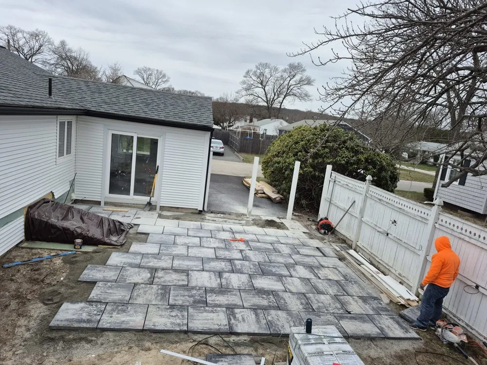 Professional outdoor landscaping with custom design across Cranston, RI - Four Seasons Landscape and Construccion