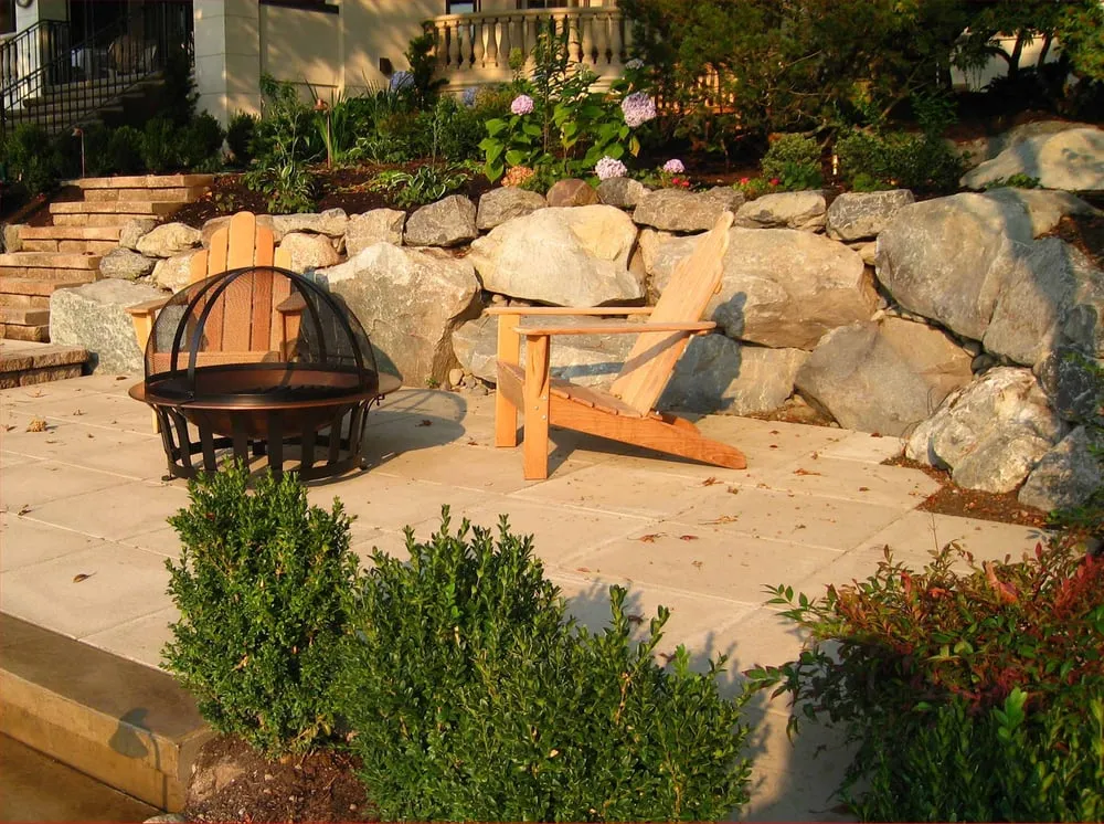 Custom garden landscaping for beautiful yards across Woodinville, WA - Four Seasons Landscape Construction and Lawn Care