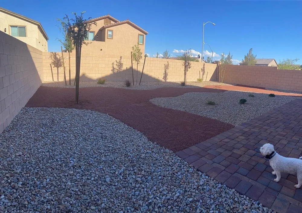 Professional yard maintenance for year-round maintenance in Las Vegas, NV by Four Seasons Landscaping & Tree Service