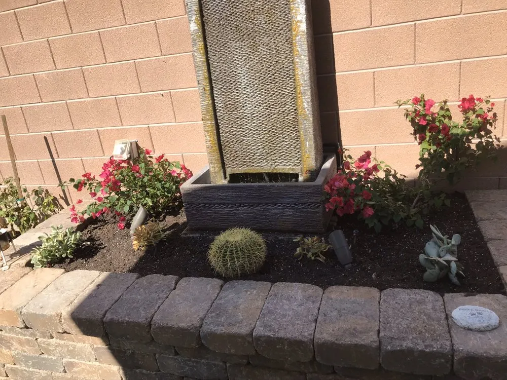 Professional landscape installation in Las Vegas, NV by Four Seasons Landscaping Cons.