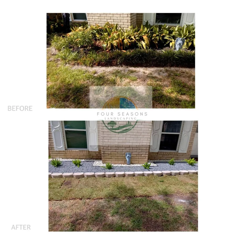 Local landscape design for homes across Magnolia, TX - Four Seasons Landscaping