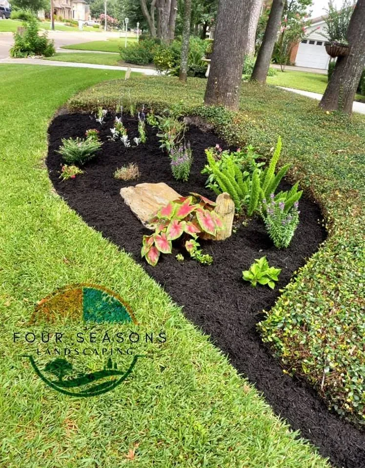 Reliable outdoor landscaping in Magnolia, TX by Four Seasons Landscaping