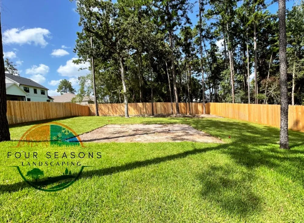 Custom lawn mowing service for homes across Magnolia, TX - Four Seasons Landscaping