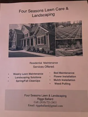 Four Seasons Lawn Care Logo