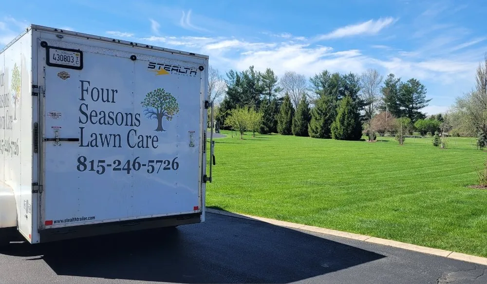 Affordable landscaping services with custom design in Rockford, IL by Four Seasons Lawn Care