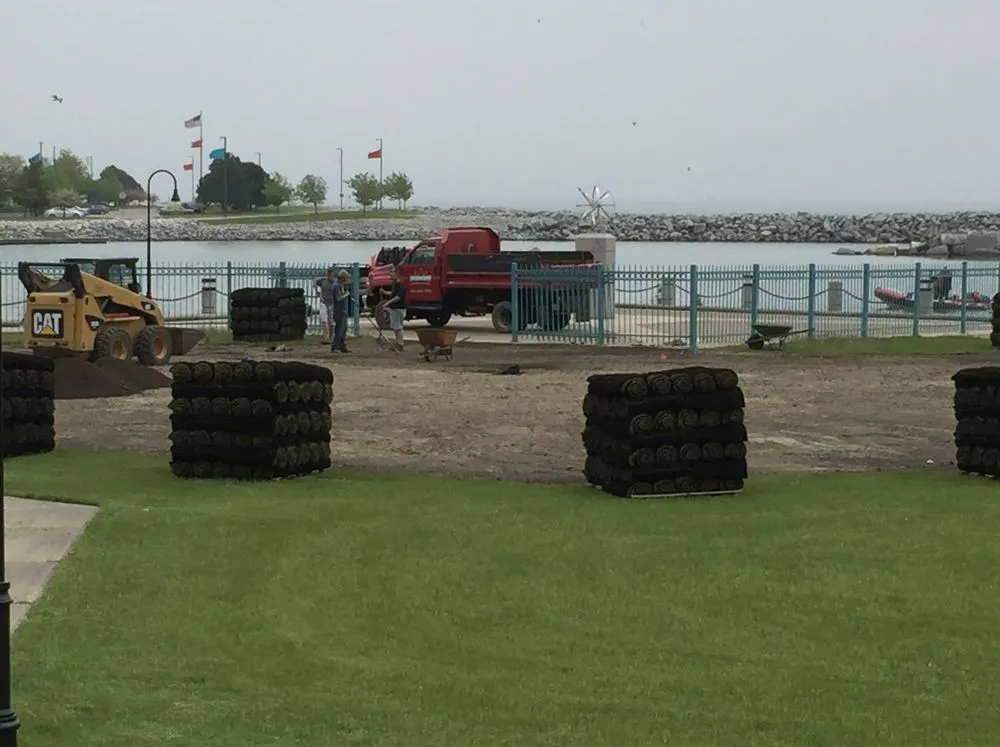 Custom yard maintenance for beautiful yards in Racine, WI by Four Seasons Lawncare & Landscaping