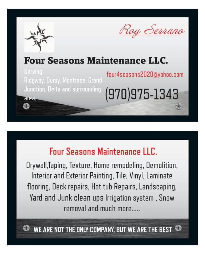 Reliable landscaping services for year-round maintenance across Montrose, CO - Four Seasons Maintenance