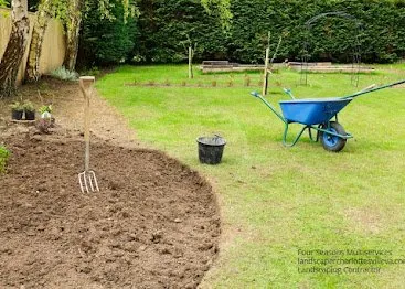 Professional landscaping services in Lake Monticello, VA by Four Seasons Multiservices