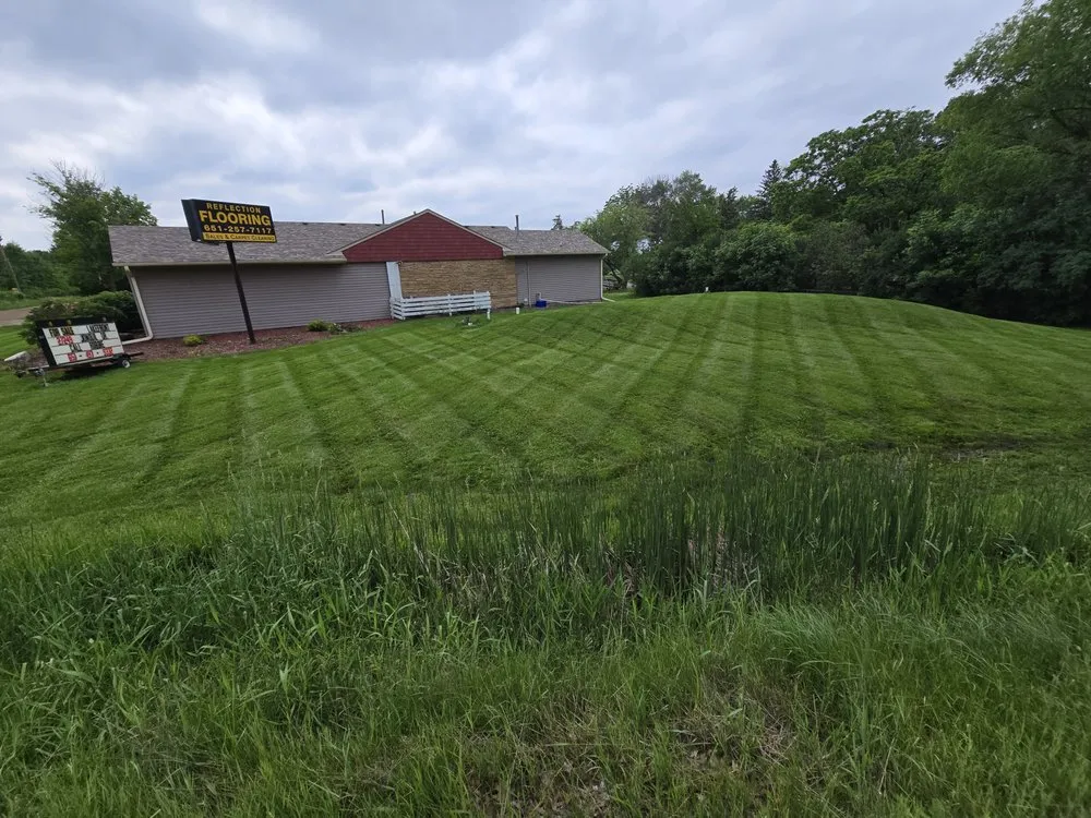 Local landscape installation with custom design in Chisago City, MN by Four Seasons Outdoor Services