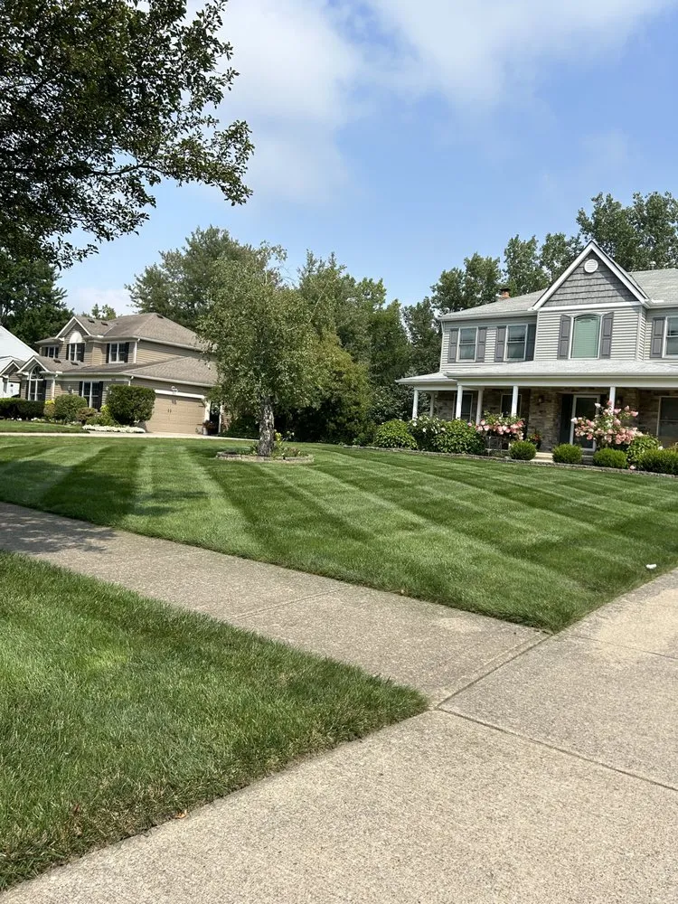 Reliable lawn mowing service for residential properties in Lorain, OH by Four Seasons Outdoor Services