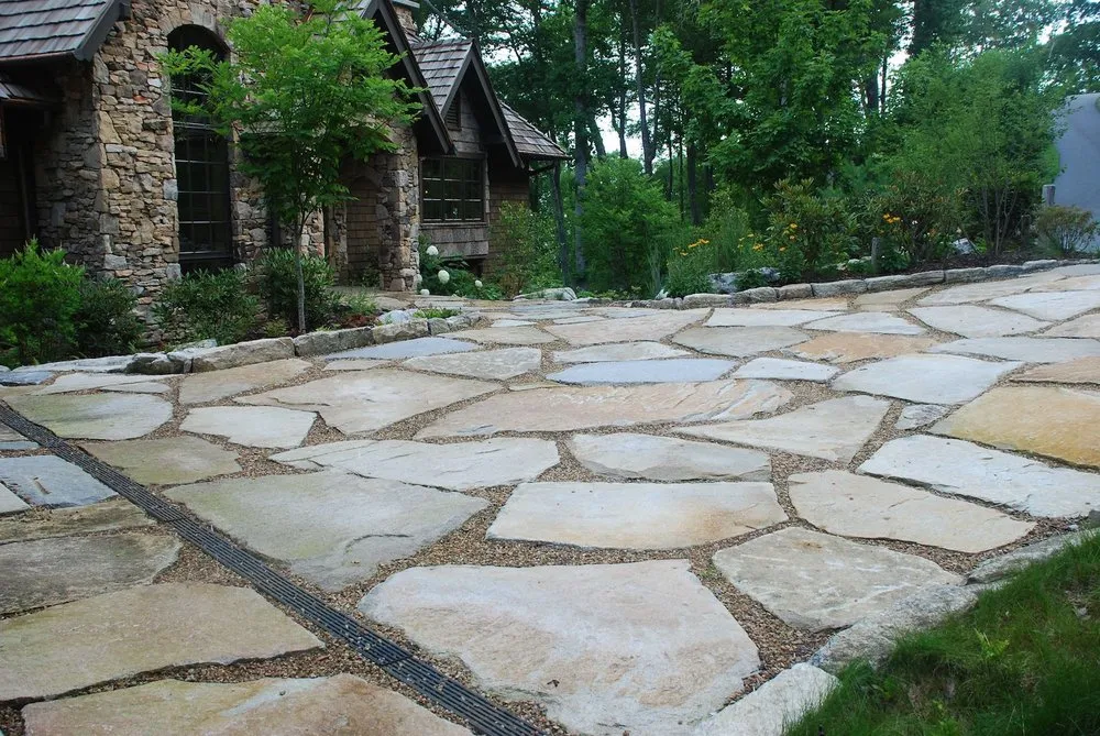 Custom landscape installation for residential properties across Sylva, NC - Four Seasons Property Enhancements