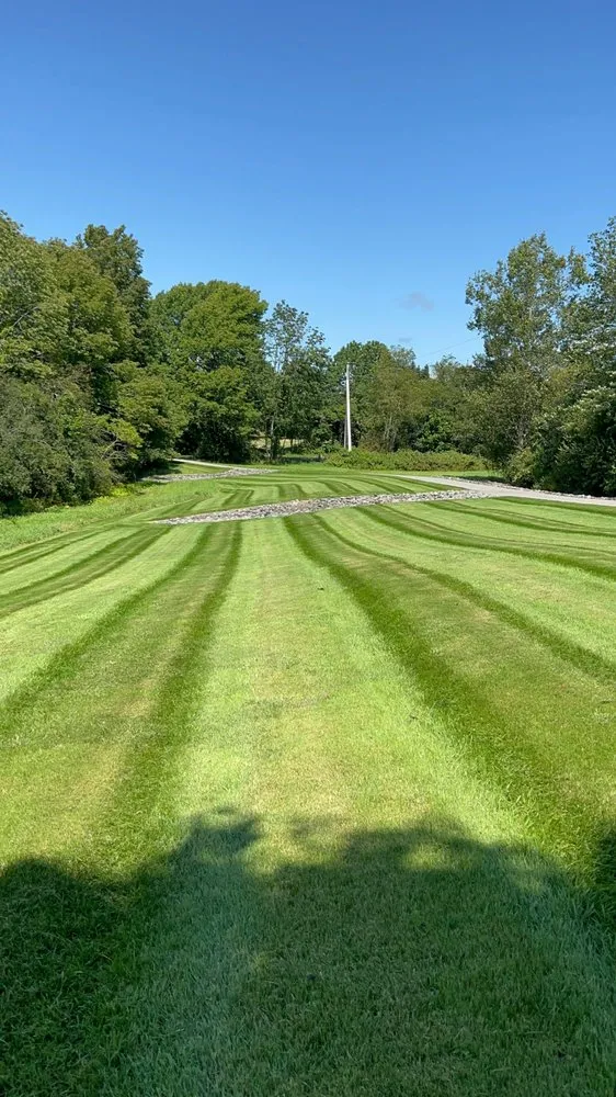 Professional lawn mowing service for homes across Swanville, ME - Four Seasons Property Maintenance