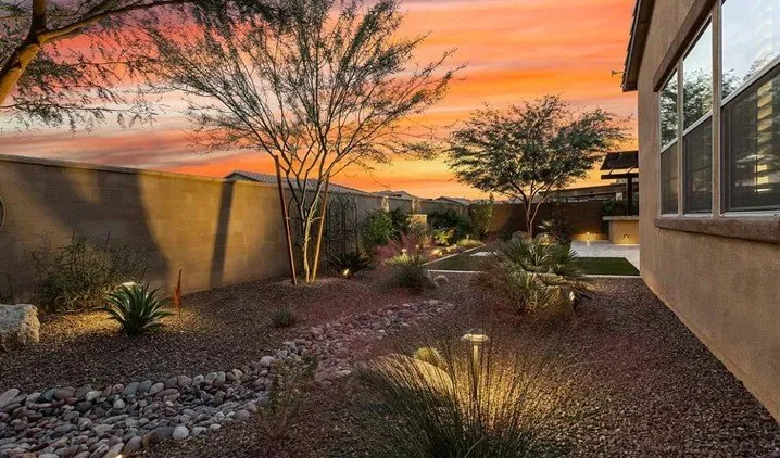 Local garden landscaping for residential properties across Buckeye, AZ - Four Sons Landscaping