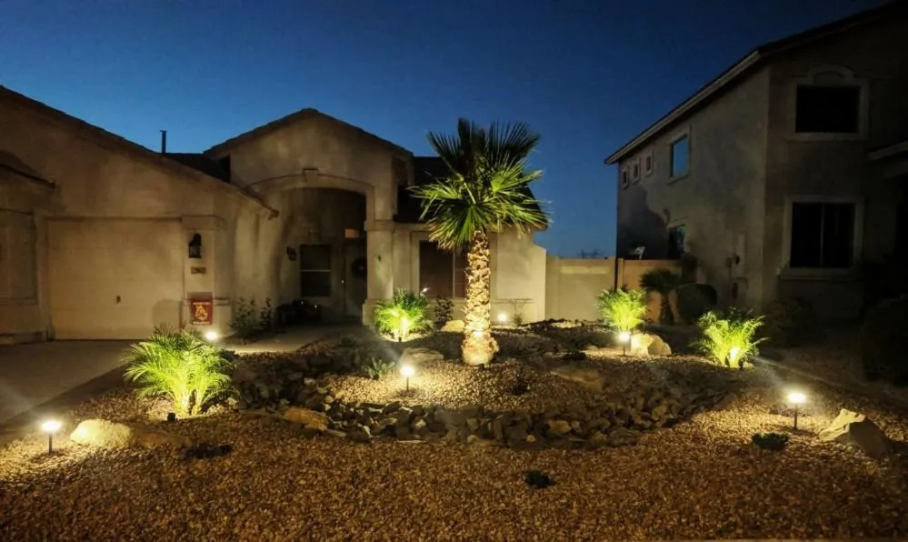 Custom landscaping services for outdoor upgrades in Buckeye, AZ by Four Sons Landscaping