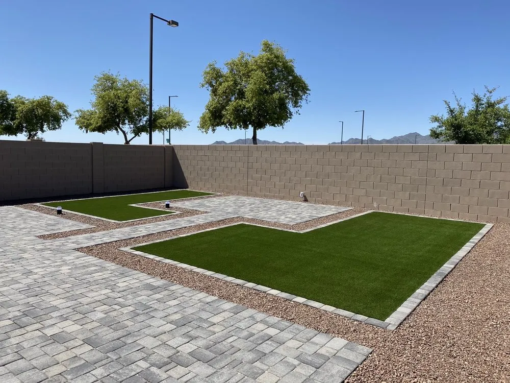 Professional landscape installation in Buckeye, AZ - Four Sons Landscaping