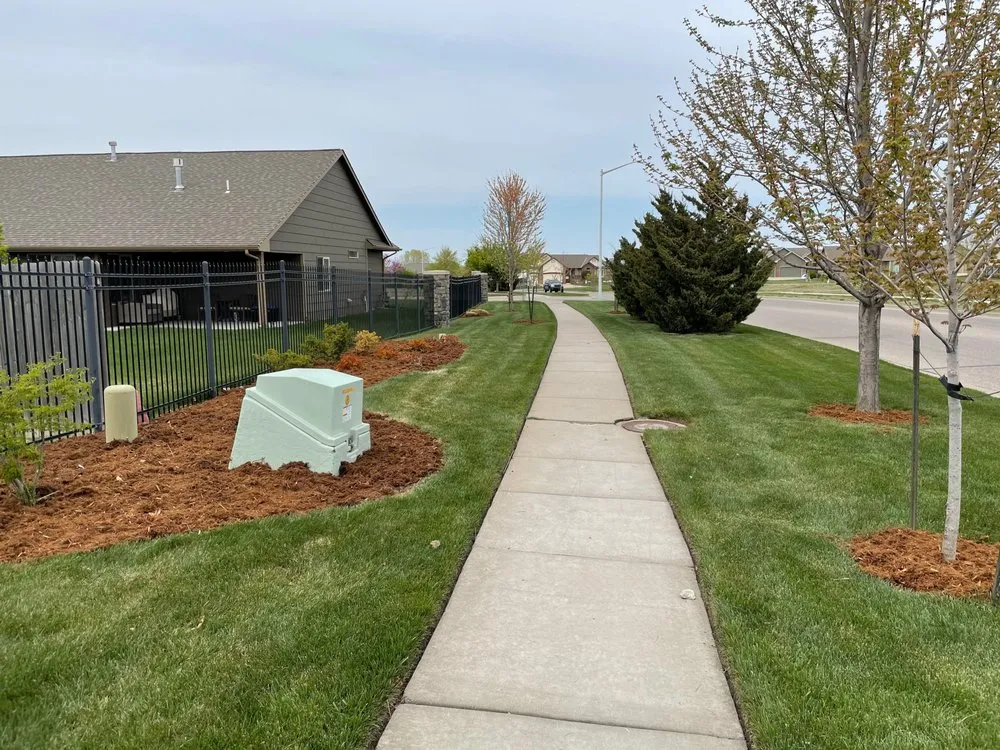 Local landscape installation with custom design across Wichita, KS - Four Star Lawn Care