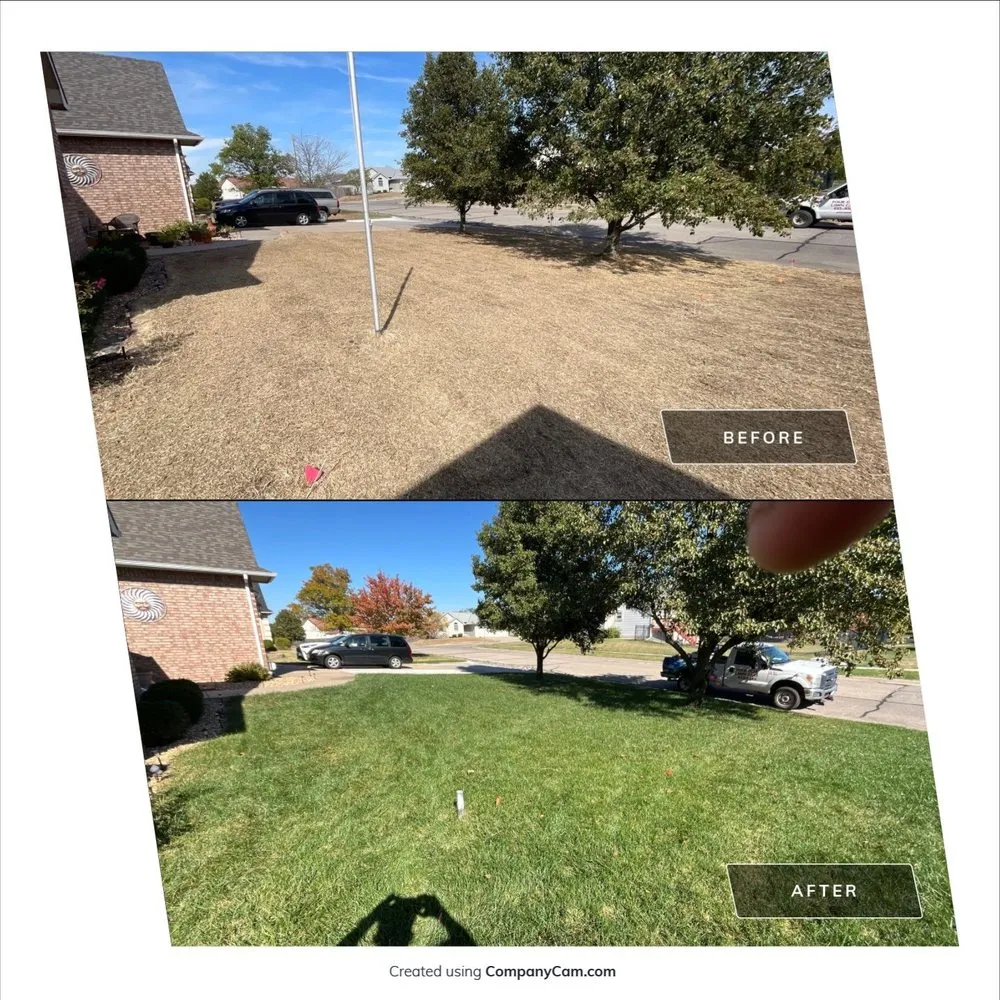 Affordable garden landscaping in Wichita, KS by Four Star Lawn Care