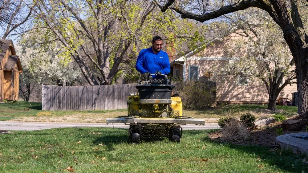 Expert lawn mowing service for outdoor upgrades in Wichita, KS by Four Star Lawn Care