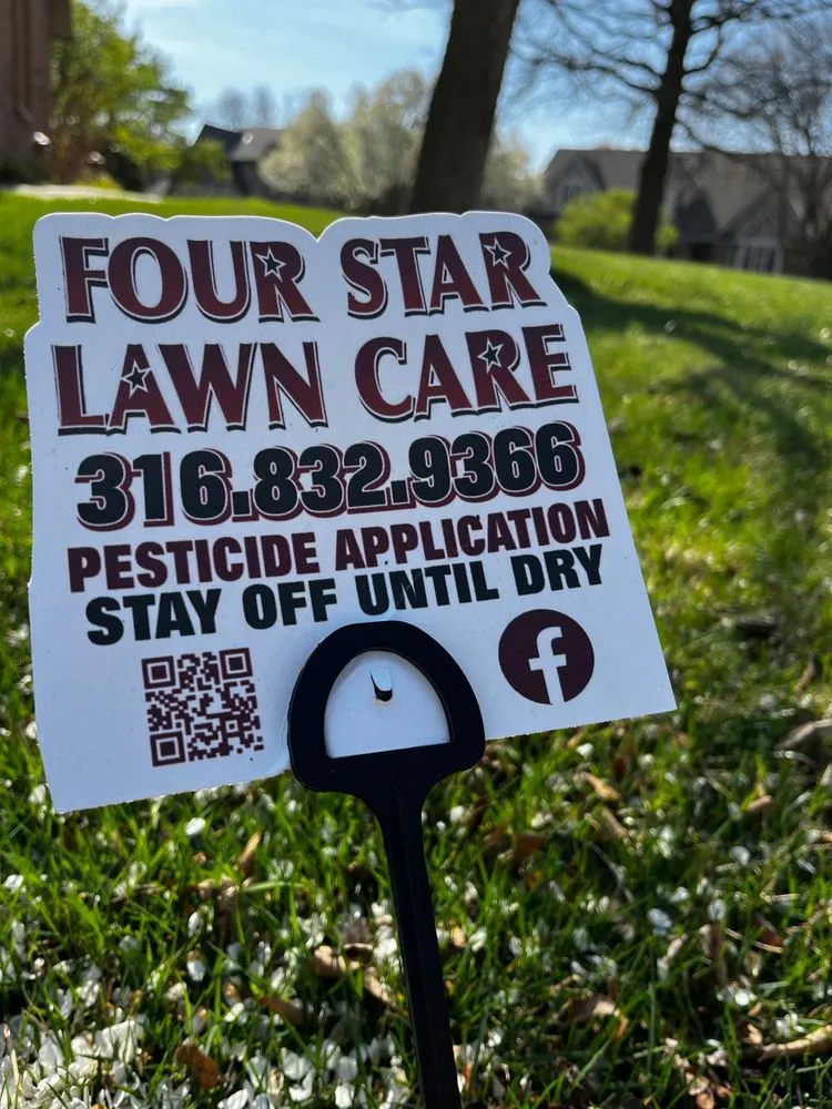 Affordable yard maintenance in Wichita, KS - Four Star Lawn Care