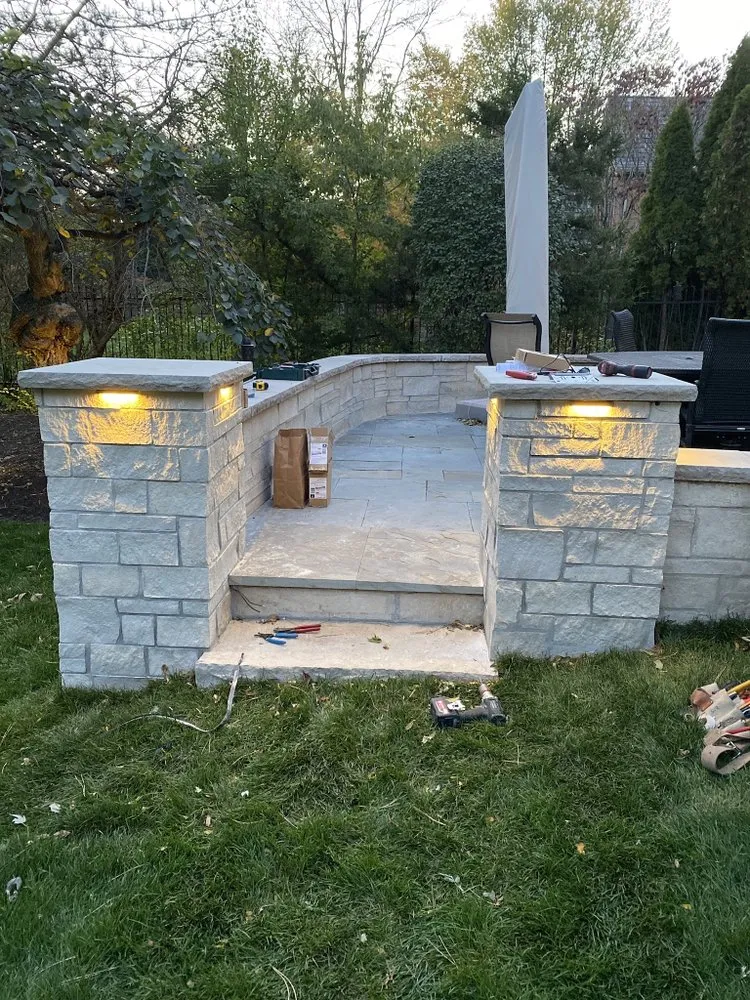 Top-rated garden landscaping in Chicago, IL by Four Walls Construction