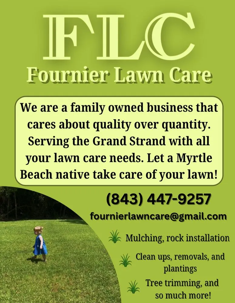 Reliable outdoor landscaping experts serving Myrtle Beach, SC - Fournier Lawn Care