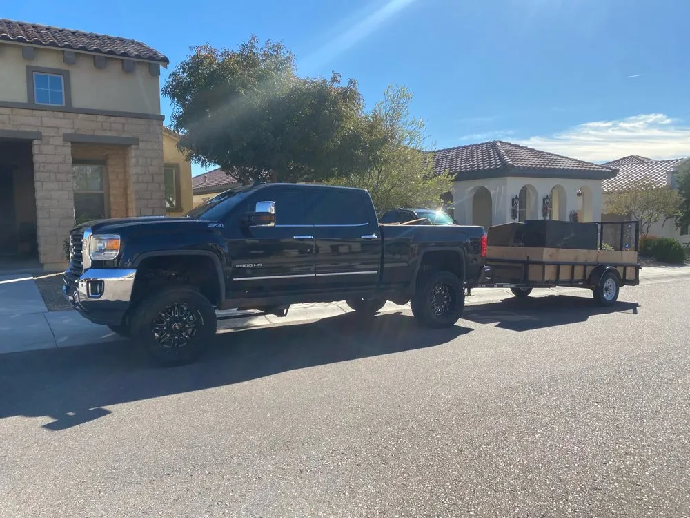 Expert garden landscaping with custom design in Buckeye, AZ by Fourward Landscaping & Junk Removal