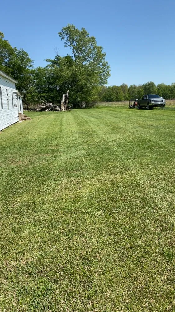 Custom landscape installation in DeWitt, AR by Fowler Lawn Maintenance